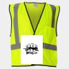 Economy Single Pocket Hook-and-Loop Mesh Vest Thumbnail