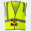Economy Single Pocket Hook-and-Loop Mesh Vest Thumbnail