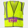 Economy Single Pocket Hook-and-Loop Mesh Vest Thumbnail