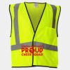 Economy Single Pocket Hook-and-Loop Mesh Vest Thumbnail