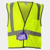 Economy Single Pocket Hook-and-Loop Mesh Vest Thumbnail