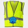 Economy Single Pocket Hook-and-Loop Mesh Vest Thumbnail