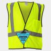 Economy Single Pocket Hook-and-Loop Mesh Vest Thumbnail