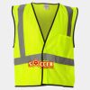 Economy Single Pocket Hook-and-Loop Mesh Vest Thumbnail