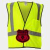 Economy Single Pocket Hook-and-Loop Mesh Vest Thumbnail