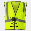 Economy Single Pocket Hook-and-Loop Mesh Vest Thumbnail