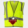 Economy Single Pocket Hook-and-Loop Mesh Vest Thumbnail