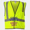 Economy Single Pocket Hook-and-Loop Mesh Vest Thumbnail