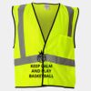 Economy Single Pocket Hook-and-Loop Mesh Vest Thumbnail