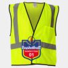 Economy Single Pocket Hook-and-Loop Mesh Vest Thumbnail