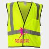 Economy Single Pocket Hook-and-Loop Mesh Vest Thumbnail