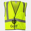 Economy Single Pocket Hook-and-Loop Mesh Vest Thumbnail