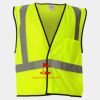 Economy Single Pocket Hook-and-Loop Mesh Vest Thumbnail