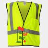 Economy Single Pocket Hook-and-Loop Mesh Vest Thumbnail