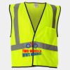 Economy Single Pocket Hook-and-Loop Mesh Vest Thumbnail