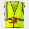 Economy Single Pocket Hook-and-Loop Mesh Vest Thumbnail