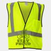 Economy Single Pocket Hook-and-Loop Mesh Vest Thumbnail