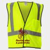 Economy Single Pocket Hook-and-Loop Mesh Vest Thumbnail