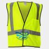 Economy Single Pocket Hook-and-Loop Mesh Vest Thumbnail