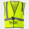 Economy Single Pocket Hook-and-Loop Mesh Vest Thumbnail